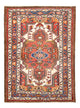 Perserteppich - Nomadic - 126 x 93 cm - mehrfarbig