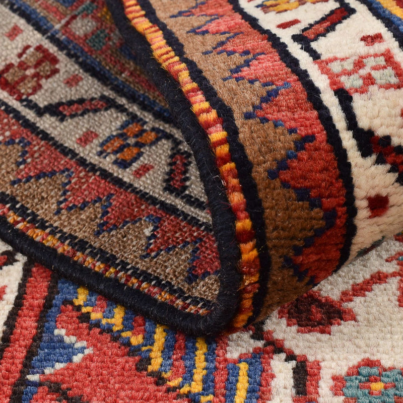 Perserteppich - Nomadic - 126 x 93 cm - mehrfarbig