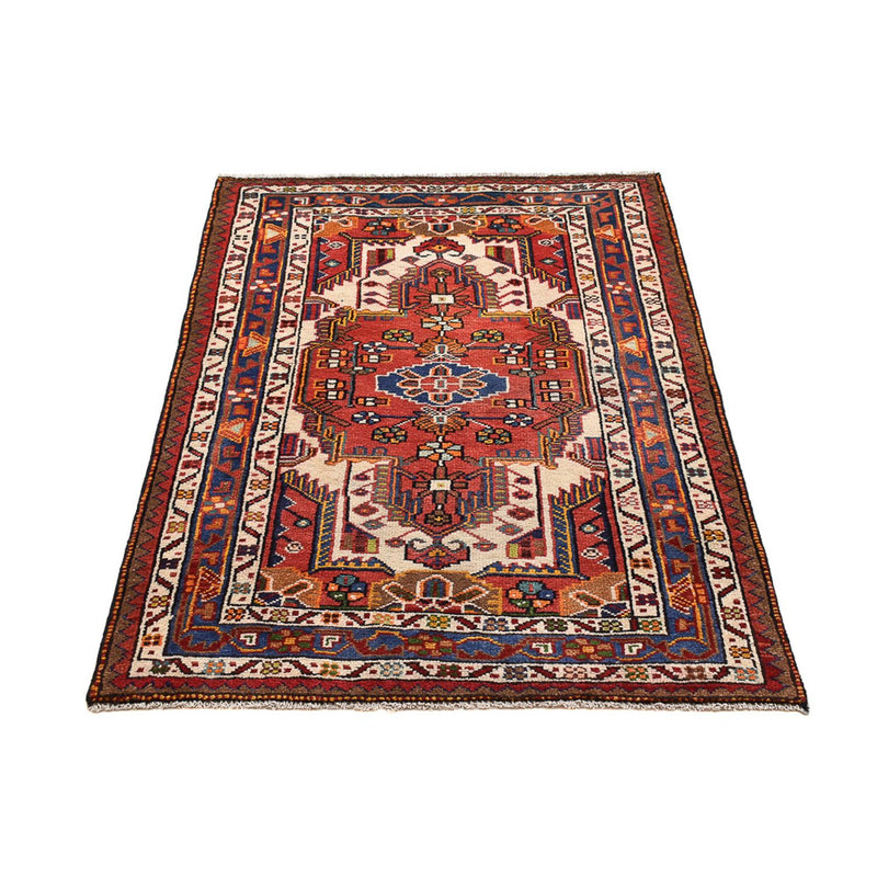 Perserteppich - Nomadic - 126 x 93 cm - mehrfarbig