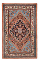 Perserteppich - Nomadic - 154 x 98 cm - mehrfarbig