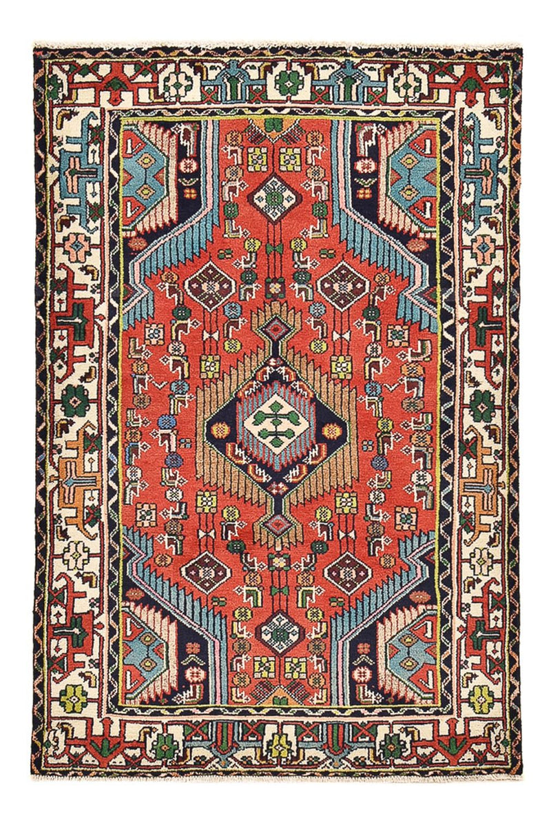 Perserteppich - Nomadic - 145 x 96 cm - rot