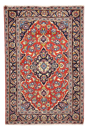 Perserteppich - Keshan - 143 x 93 cm - rot