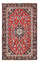 Perserteppich - Keshan - 142 x 90 cm - rot