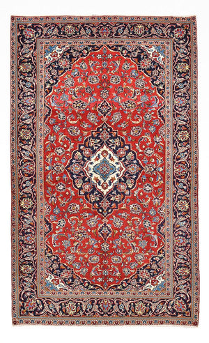 Perserteppich - Keshan - 255 x 151 cm - rot