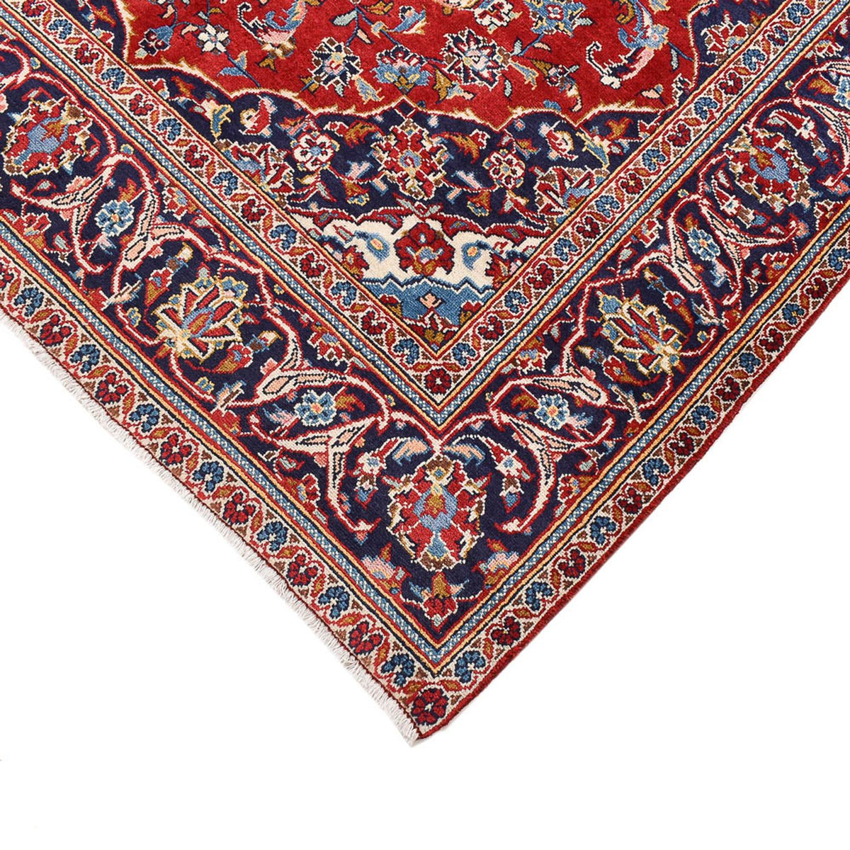 Perserteppich - Keshan - 255 x 151 cm - rot