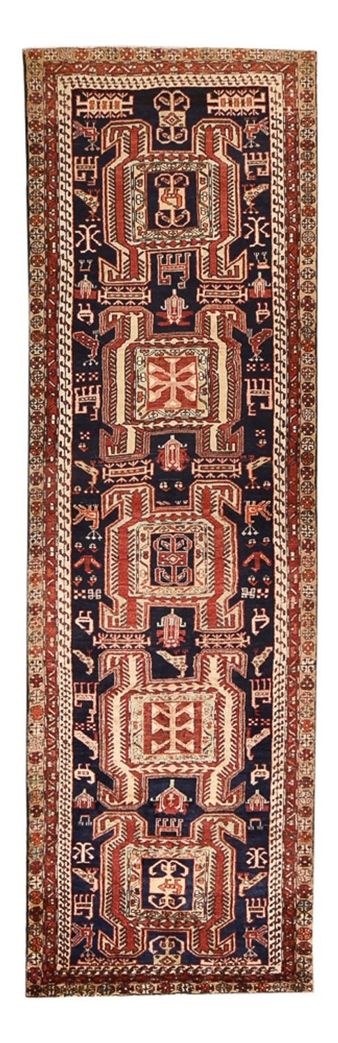 Läufer Perser - Nomadic - 325 x 100 cm - hellrot