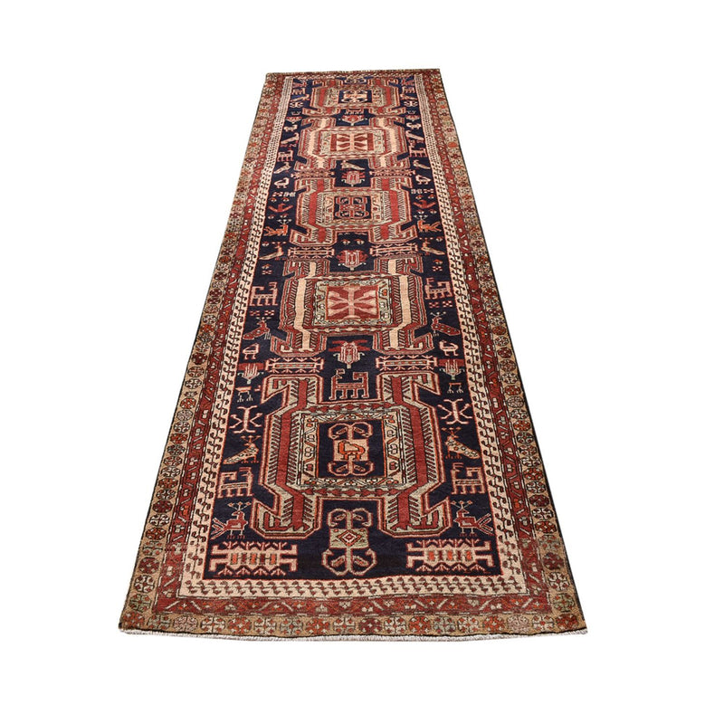 Läufer Perser - Nomadic - 325 x 100 cm - hellrot