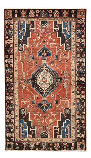Perserteppich - Nomadic - 208 x 116 cm - mehrfarbig