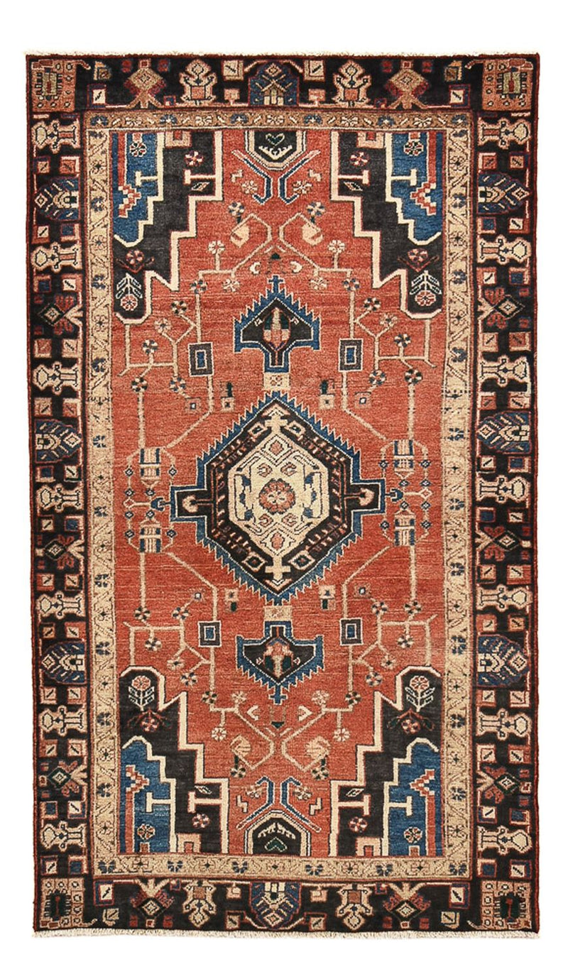 Perserteppich - Nomadic - 208 x 116 cm - mehrfarbig