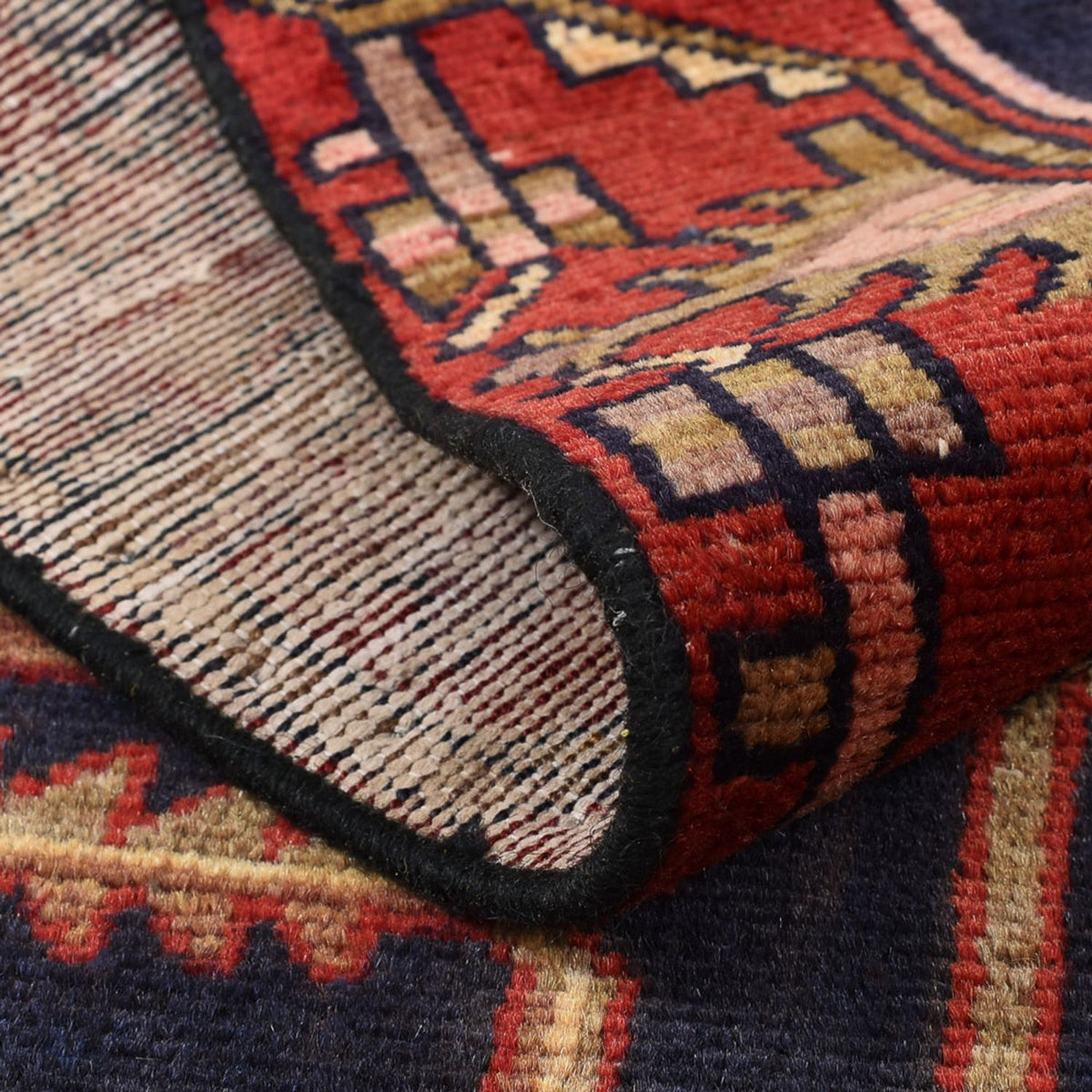 Perserteppich - Nomadic - 158 x 110 cm - dunkelblau