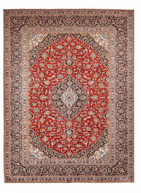 Perserteppich - Keshan - 395 x 296 cm - rot