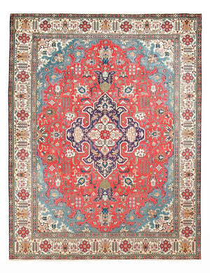 Perserteppich - Täbriz - 343 x 255 cm - rot