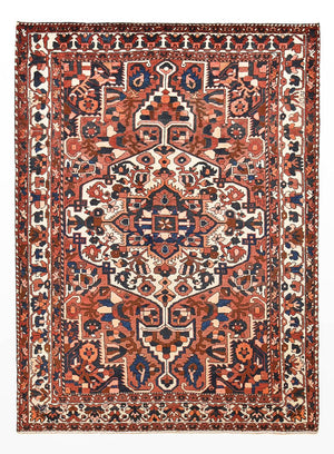 Perserteppich - Nomadic - 302 x 218 cm - dunkelbraun