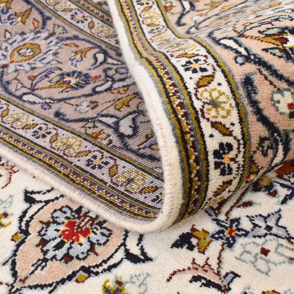 Perserteppich - Keshan - 212 x 135 cm - sand