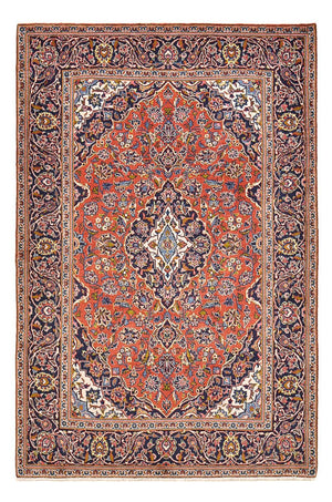 Perserteppich - Keshan - 210 x 140 cm - hellrot