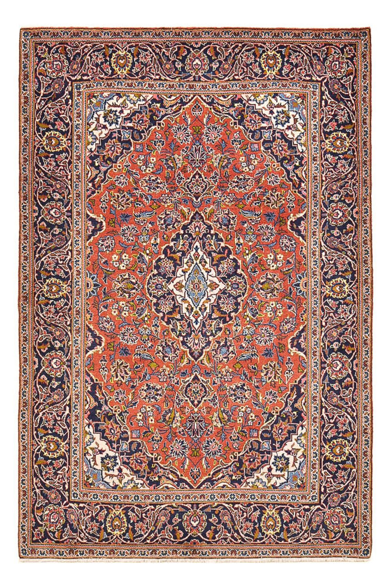 Perserteppich - Keshan - 210 x 140 cm - hellrot