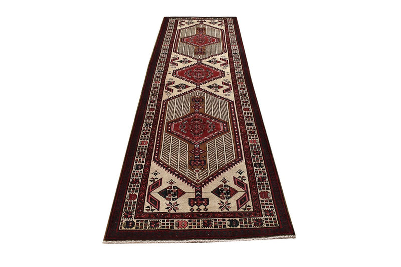 Läufer Perser - Nomadic - 336 x 100 cm - rot
