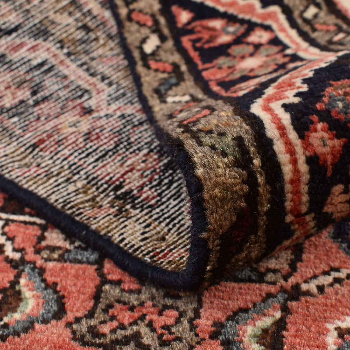 Perserteppich - Nomadic - 147 x 104 cm - hellrot