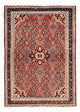 Perserteppich - Nomadic - 153 x 108 cm - hellrot