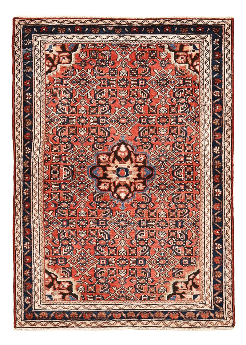 Perserteppich - Nomadic - 153 x 108 cm - hellrot