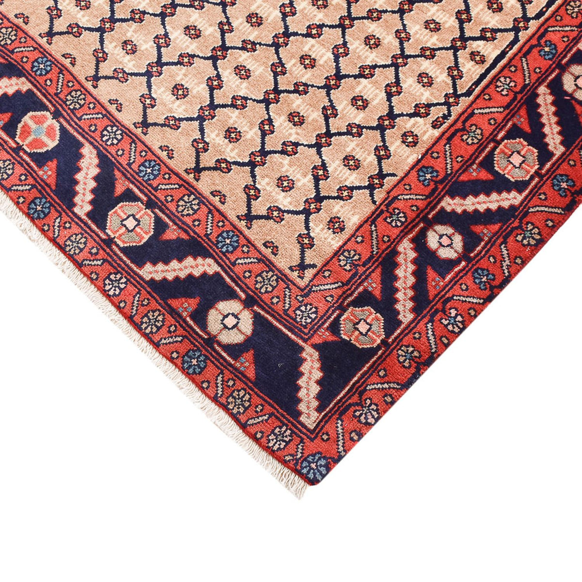 Perserteppich - Nomadic - 135 x 100 cm - mehrfarbig