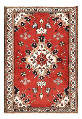 Perserteppich - Nomadic - 133 x 90 cm - rot