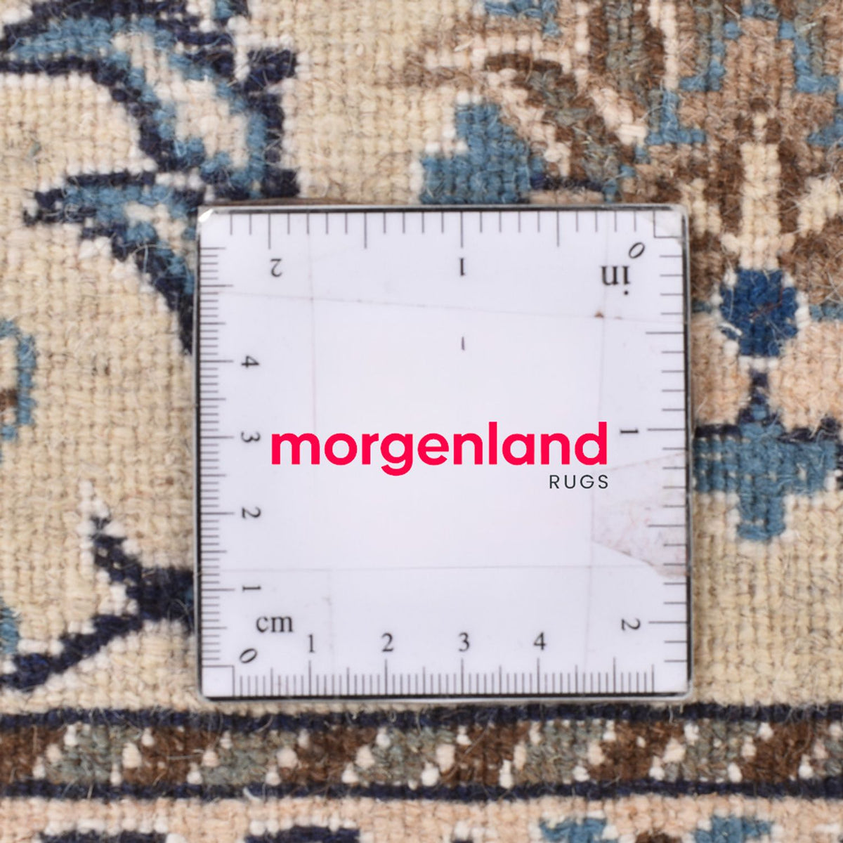 Perserteppich - Nain quadratisch  - 195 x 193 cm - dunkelblau