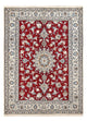 Perserteppich - Nain - 238 x 168 cm - rot