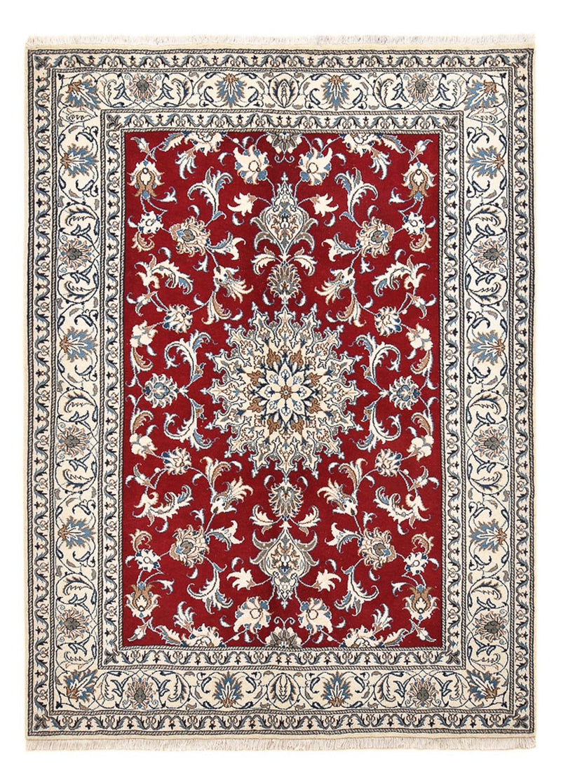 Perserteppich - Nain - 238 x 168 cm - rot