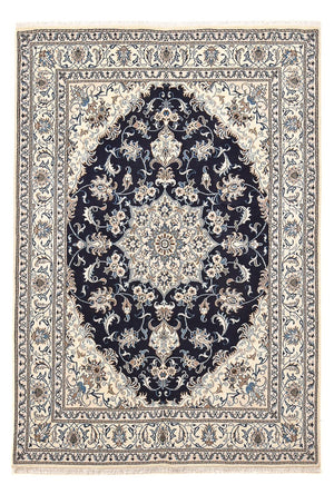 Perserteppich - Nain - 239 x 165 cm - dunkelblau