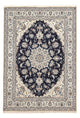 Perserteppich - Nain - 239 x 165 cm - dunkelblau