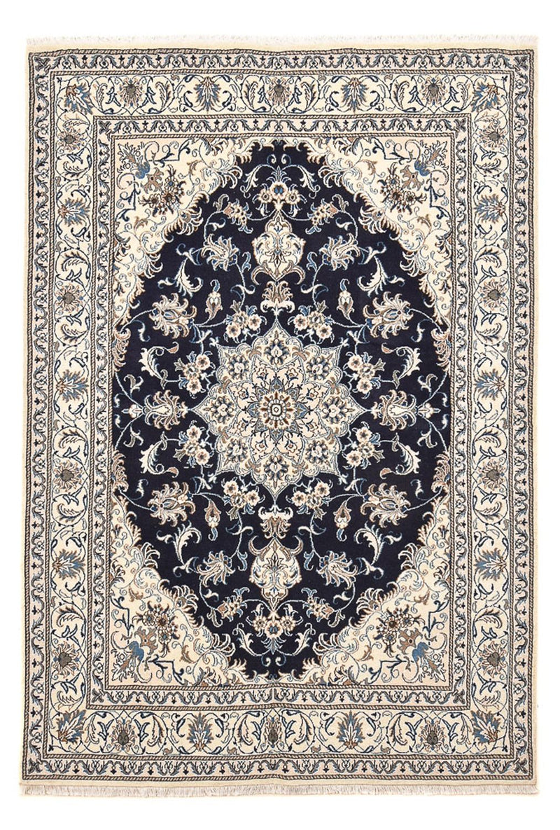 Perserteppich - Nain - 239 x 165 cm - dunkelblau