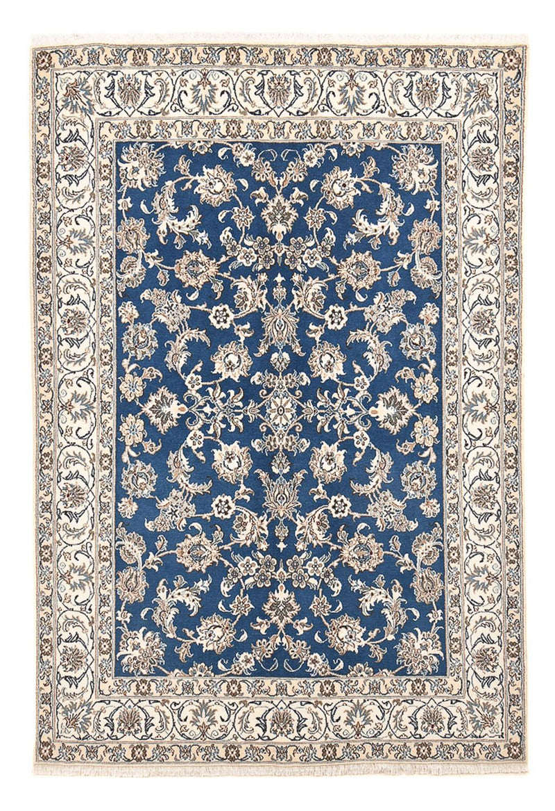 Perserteppich - Nain - 242 x 165 cm - blau