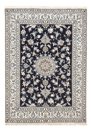 Perserteppich - Nain - 207 x 146 cm - dunkelblau