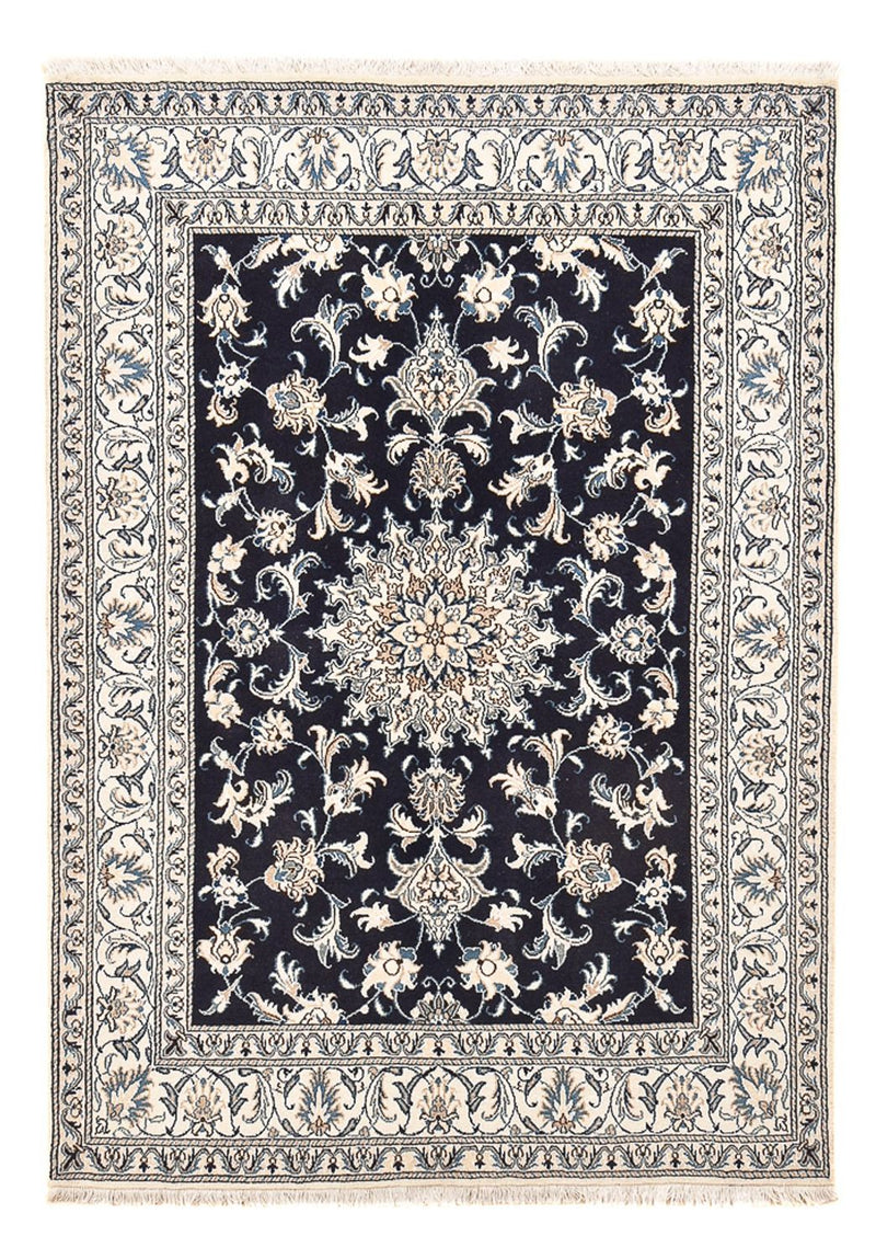 Perserteppich - Nain - 207 x 146 cm - dunkelblau