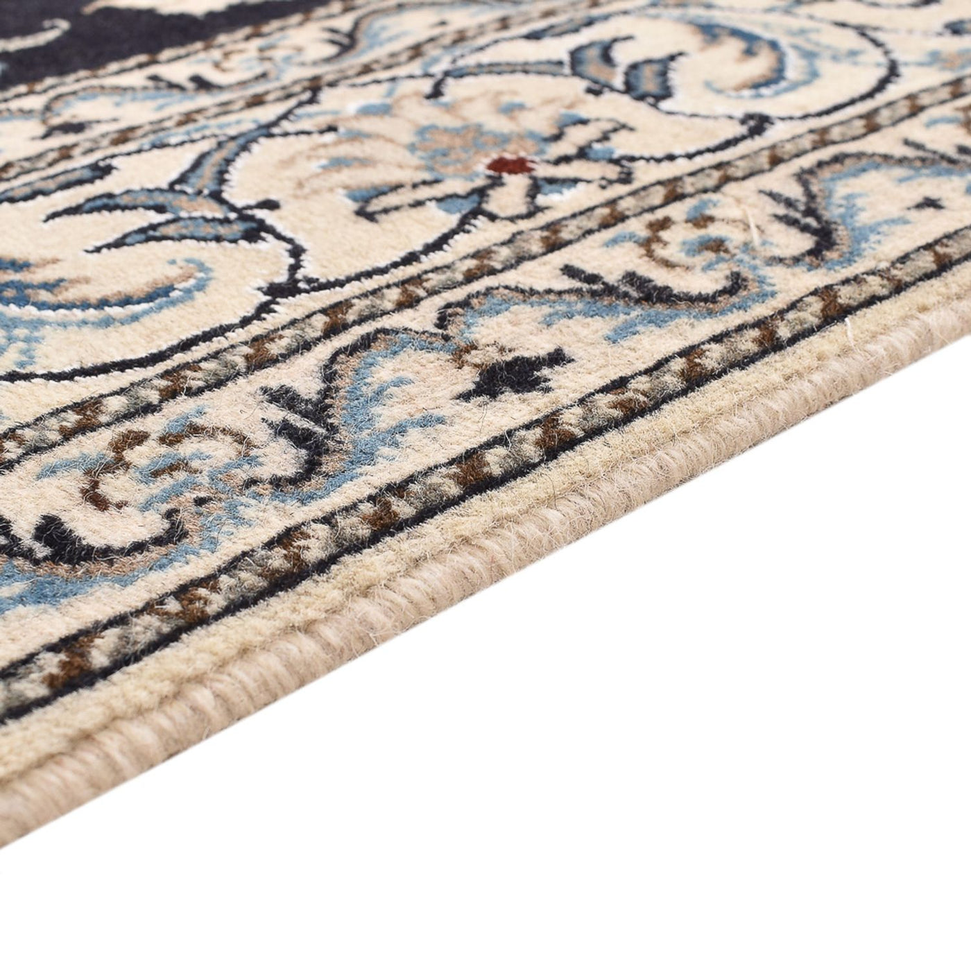 Perserteppich - Nain - 198 x 147 cm - dunkelblau