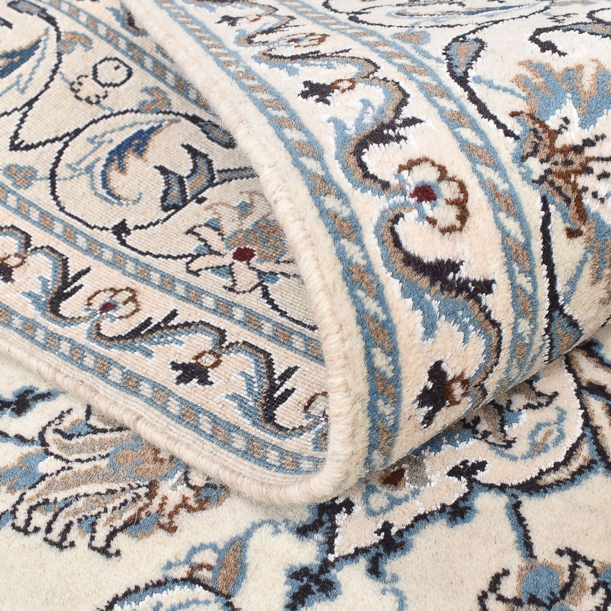 Perserteppich - Nain - 207 x 149 cm - hellbeige