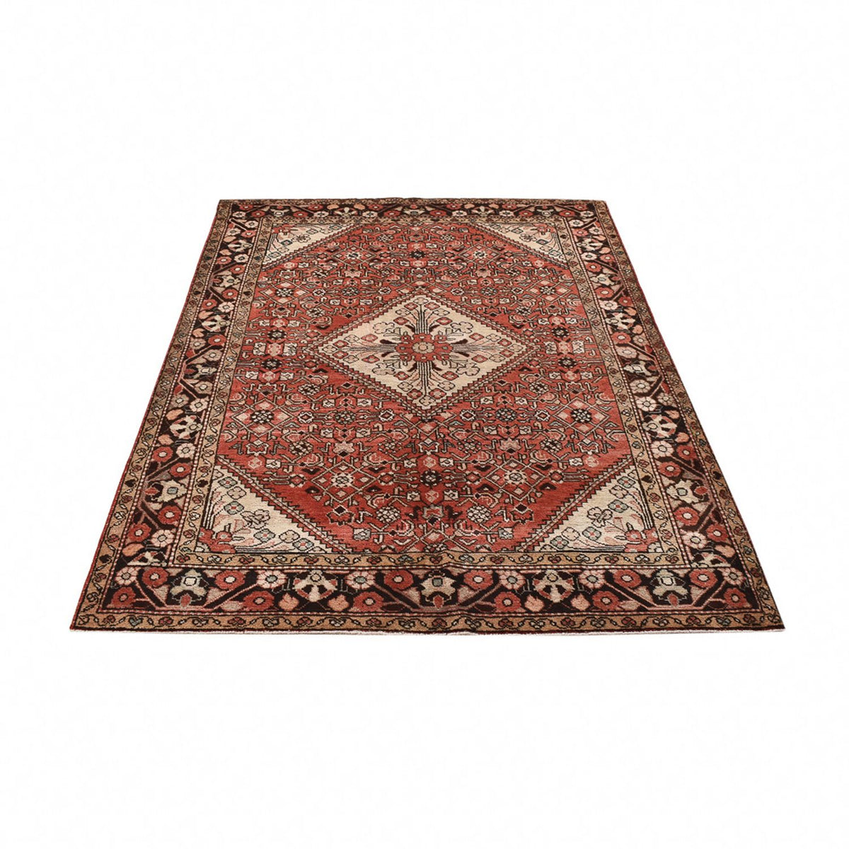 Perserteppich - Nomadic - 218 x 154 cm - hellrot
