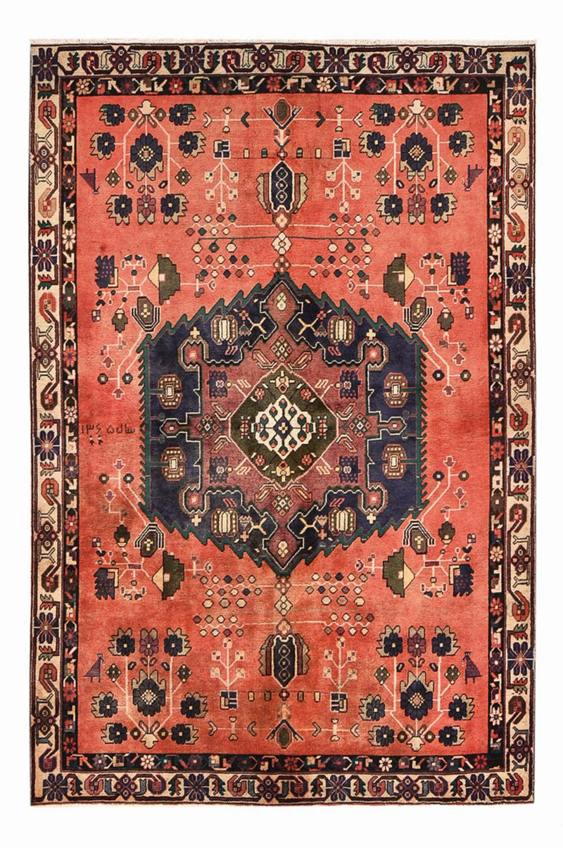 Perserteppich - Nomadic - 237 x 155 cm - hellrot