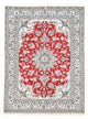 Perserteppich - Nain - 200 x 149 cm - rot