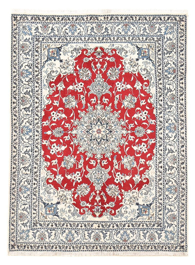 Perserteppich - Nain - 200 x 149 cm - rot