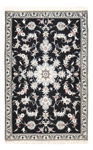 Perserteppich - Nain - 142 x 87 cm - dunkelblau