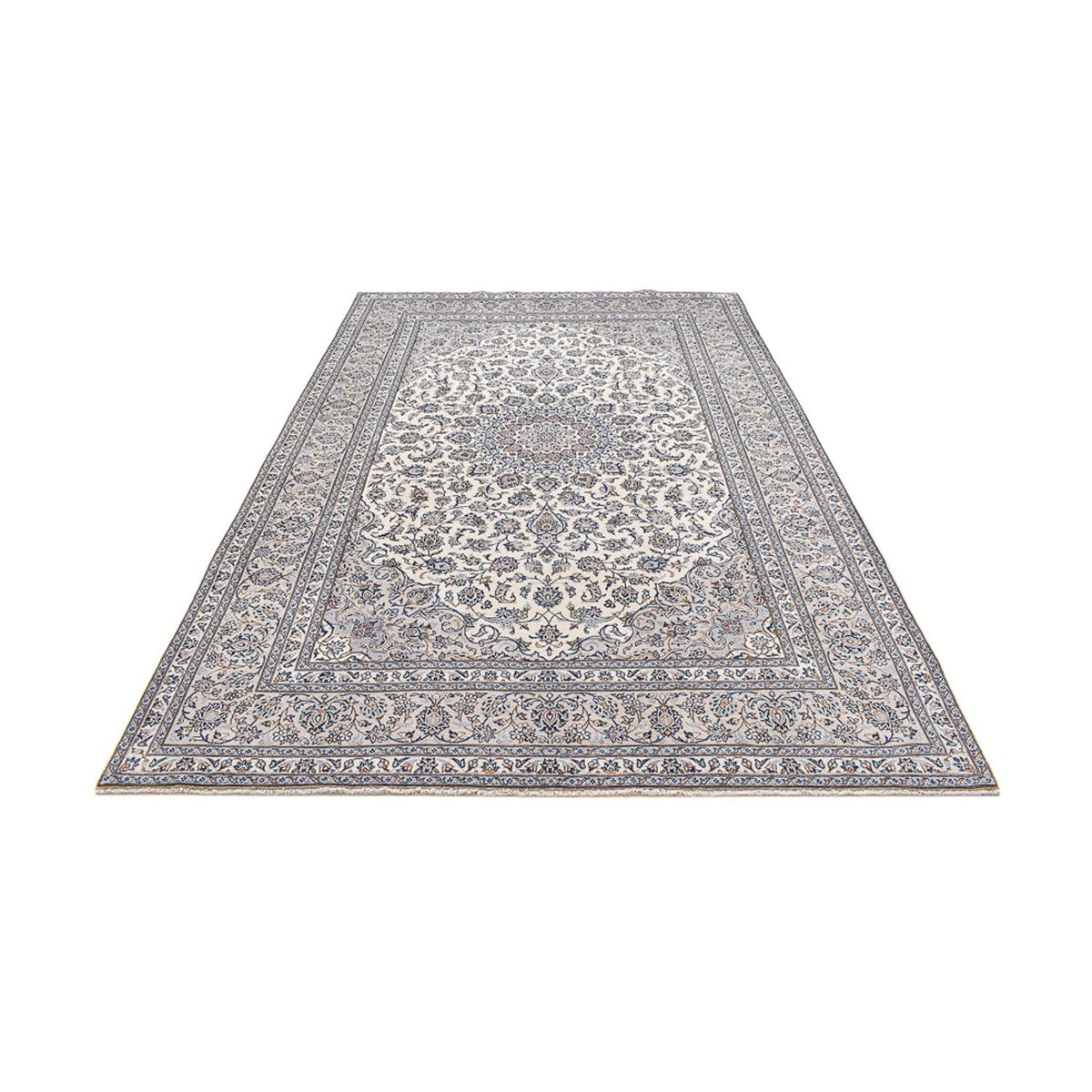 Perserteppich - Keshan - 350 x 242 cm - grau