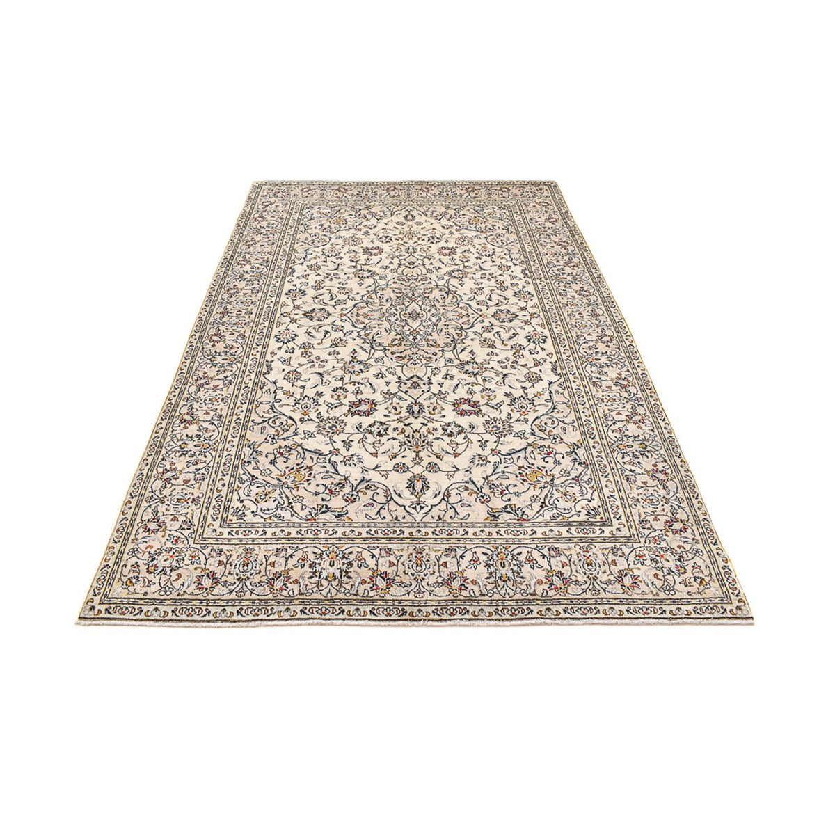 Perserteppich - Keshan - 293 x 192 cm - beige