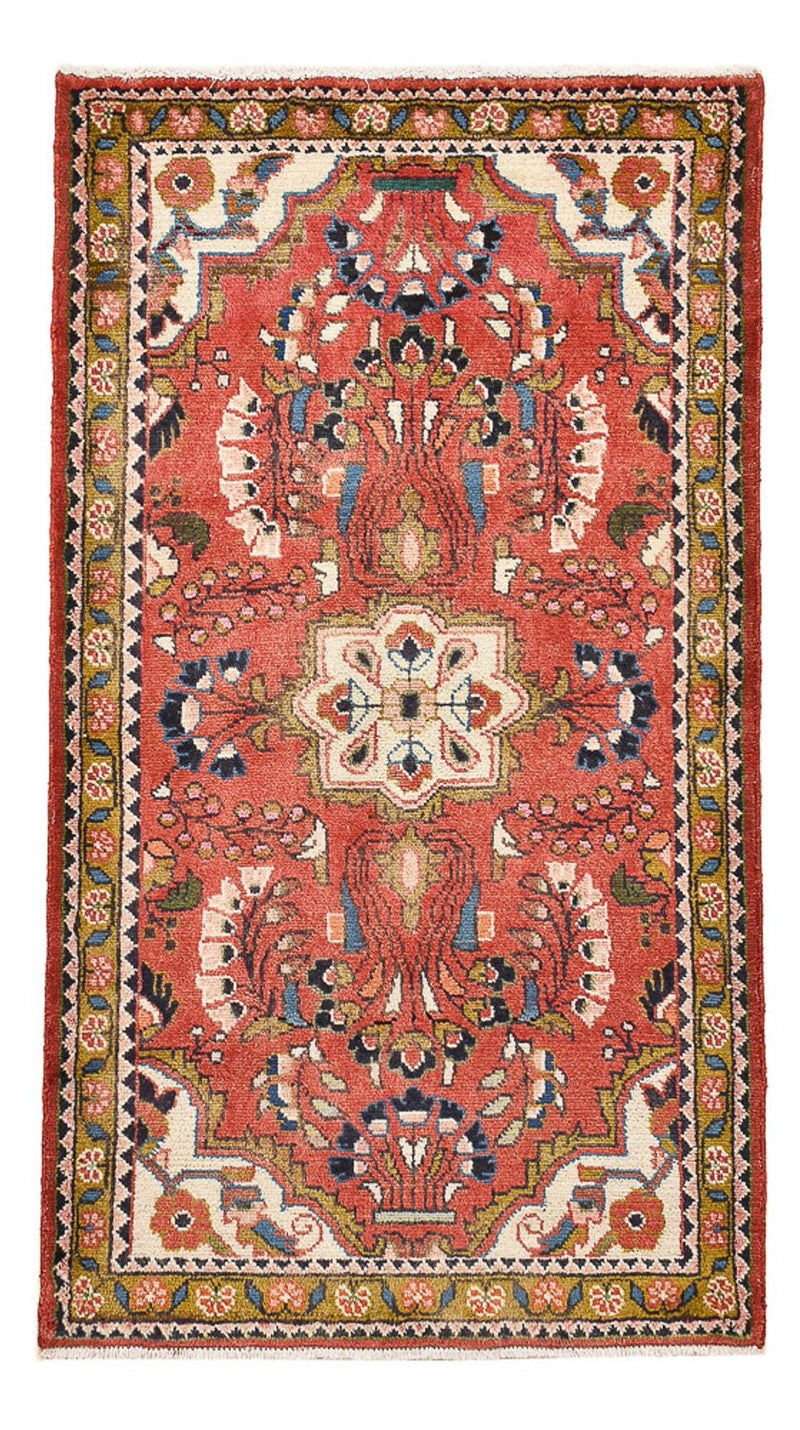 Perserteppich - Nomadic - 132 x 75 cm - hellrot