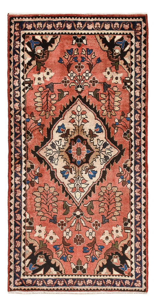Perserteppich - Nomadic - 153 x 79 cm - hellrot