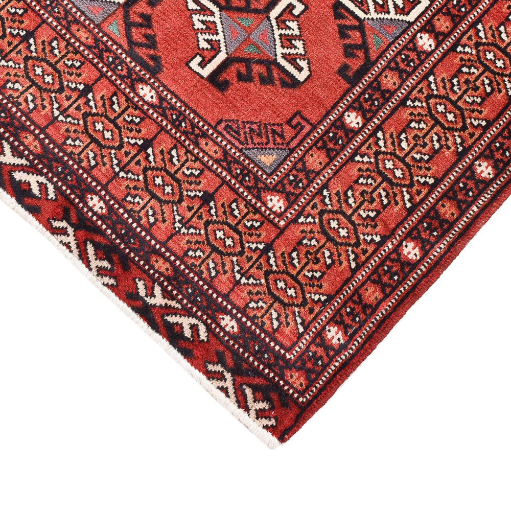 Turkaman Teppich - 115 x 85 cm - rot
