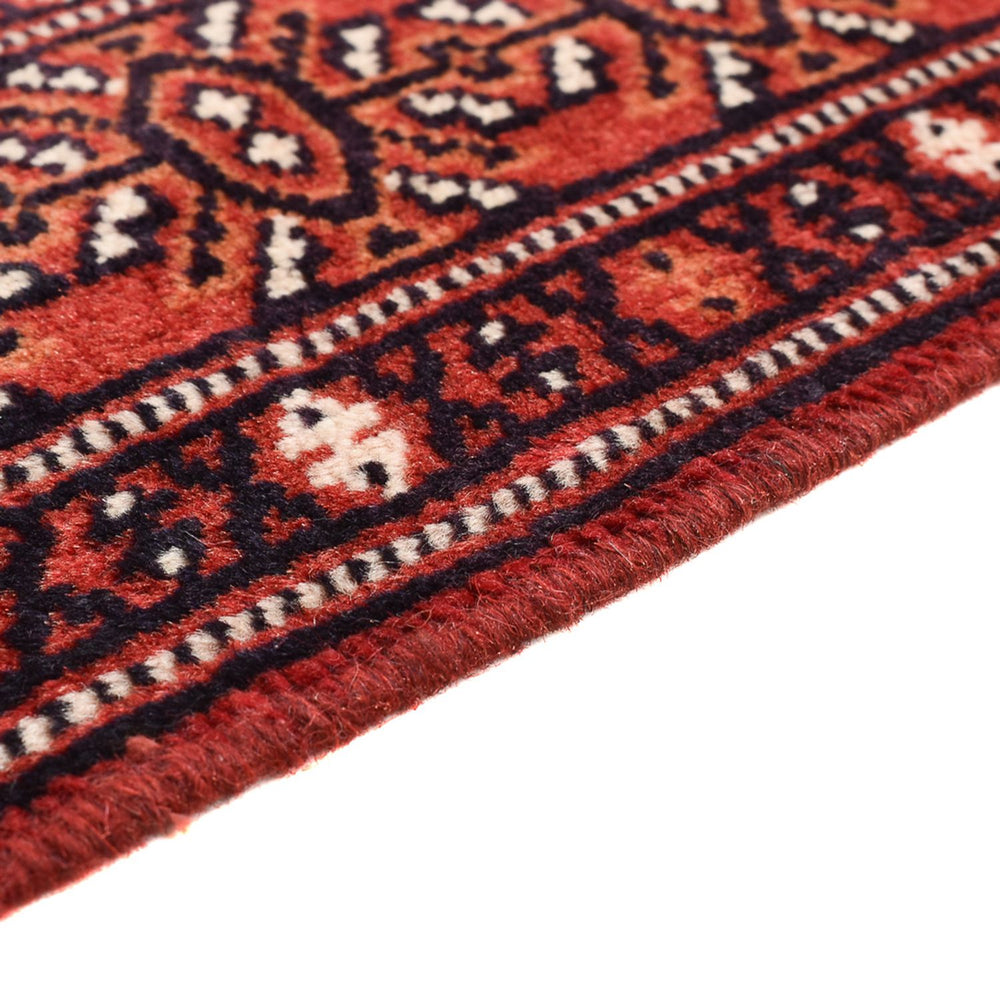 Turkaman Teppich - 115 x 85 cm - rot