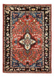 Perserteppich - Nomadic - 110 x 76 cm - rot
