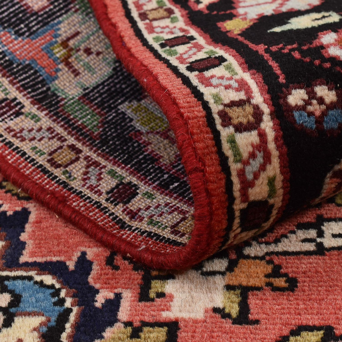 Perserteppich - Nomadic - 110 x 76 cm - rot